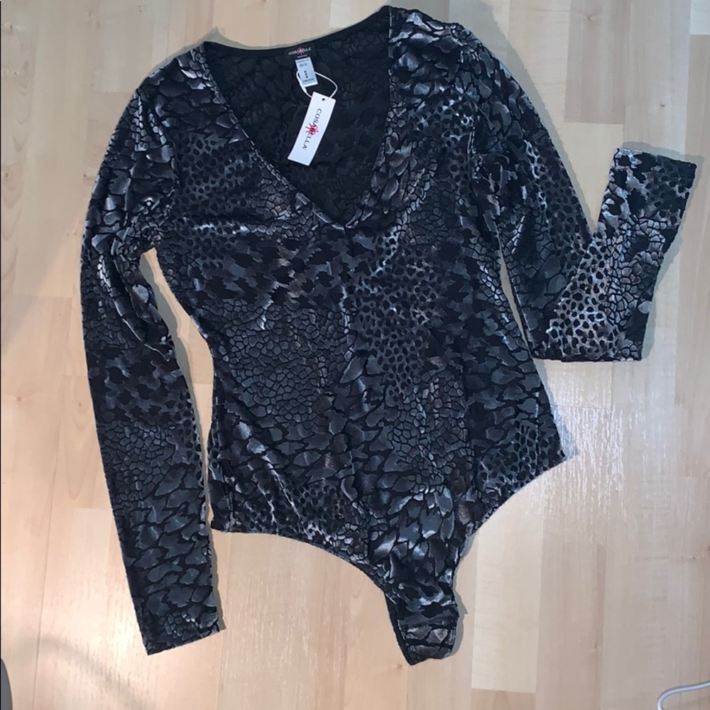 COSABELLA SPOTLIGHT BODYSUIT Animal print Graphite - Picture 5 of 8